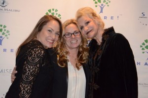 Patricia Meyers with friends.