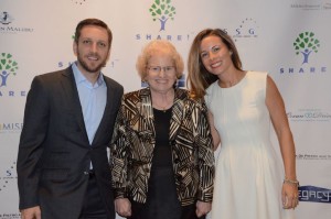 Honoree Adi Jaffe of Alternatives Addiction Treatment,Ruth Hollman and Sophie Jaffe.